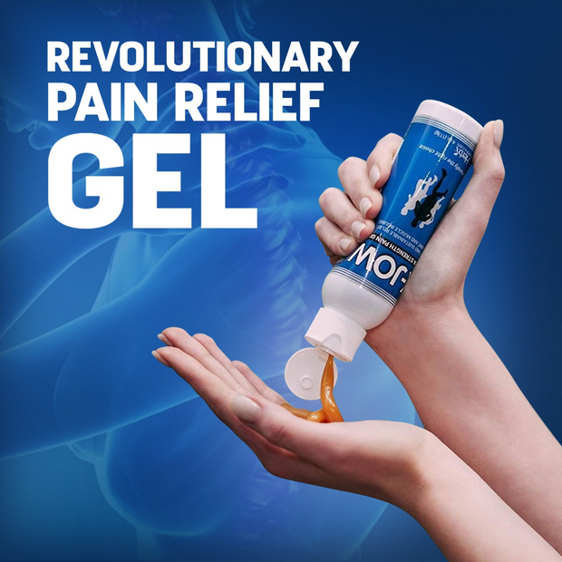 X-Jow: Natural Pain Relief Gel for Muscle and Joint Pain/ Sports Injuries. (4 oz)